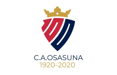 Así luce el escudo de Osasuna para el centenario Así luce el escudo de Osasuna para el centenario