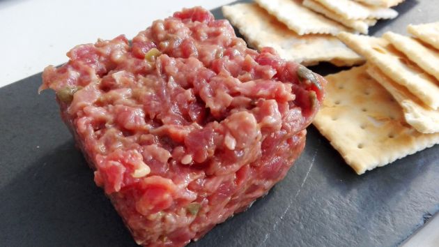 Steak tartar de añojo Steak tartar de añojo