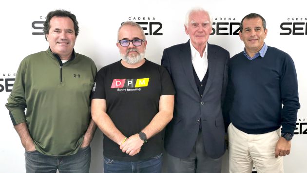 De izquierda a derecha: José Manuel Albentosa, Mike Mani, Trevor Noland y Carlos Arcaya De izquierda a derecha: José Manuel Albentosa, Mike Mani, Trevor Noland y Carlos Arcaya