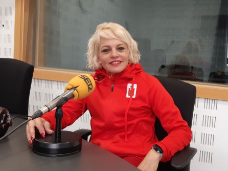 Yesenia Centeno en los estudios de 'Hoy por Hoy Madrid Sur' Yesenia Centeno en los estudios de 'Hoy por Hoy Madrid Sur'