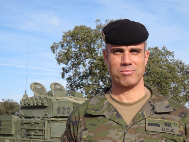 Cabo primero Luque, del equipo C-RPAS. Cabo primero Luque, del equipo C-RPAS.