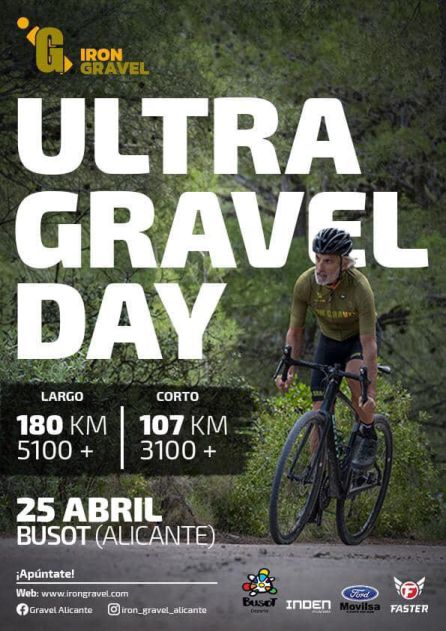 Cartel de la primera edición de la Ultra Gravel Day Cartel de la primera edición de la Ultra Gravel Day