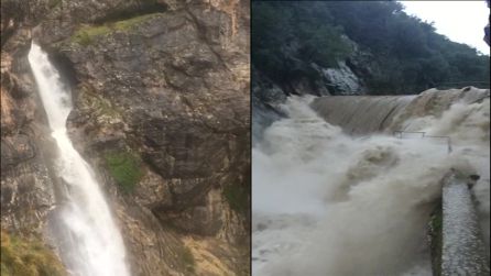 Cascada de la Escarihuela y rÍo Guadalquivir a su paso por la Cerrada del Utrero Cascada de la Escarihuela y rÍo Guadalquivir a su paso por la Cerrada del Utrero