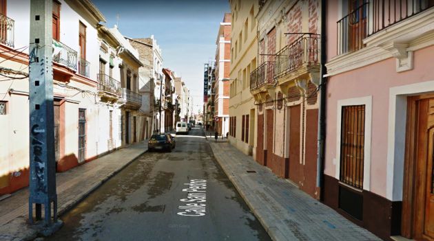Aspecto antes de la actuación municipal Aspecto antes de la actuación municipal