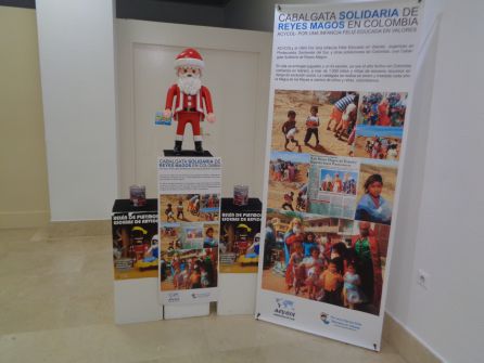 La muestra tiene una vertiente solidaria La muestra tiene una vertiente solidaria