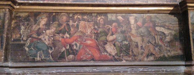 Adoración de los Reyes. Retablo de la Asunción. Adoración de los Reyes. Retablo de la Asunción.