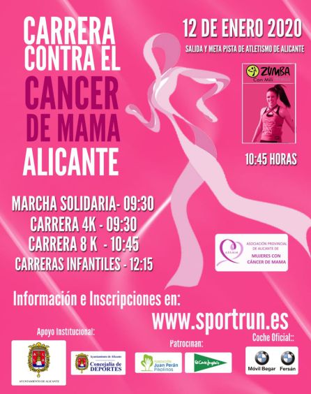 Correr contra el cáncer de mama Correr contra el cáncer de mama