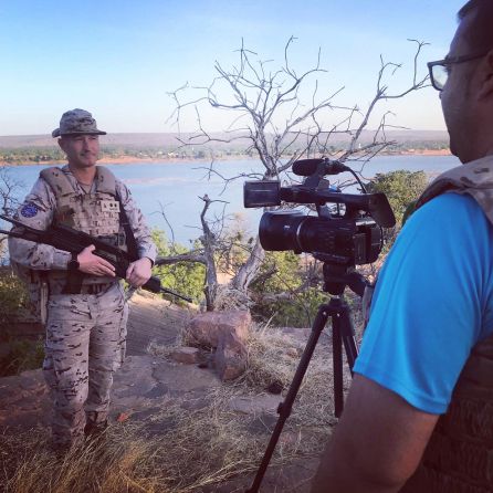 Guerrero ha podido recoger el testimonio de algunos de los legionarios desplegados en el continente africano Guerrero ha podido recoger el testimonio de algunos de los legionarios desplegados en el continente africano