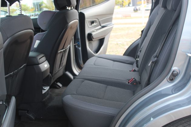 Aspecto interior parte trasera asientos Aspecto interior parte trasera asientos