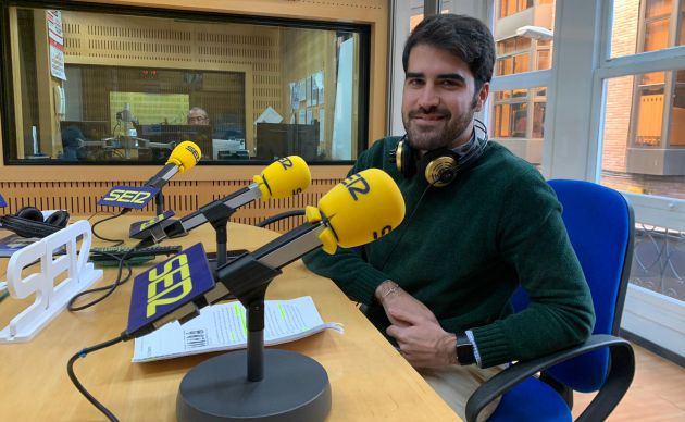 Diego Avilés, presidente de la Junta Municipal de San Antolín (Murcia), en los estudios de la SER Diego Avilés, presidente de la Junta Municipal de San Antolín (Murcia), en los estudios de la SER