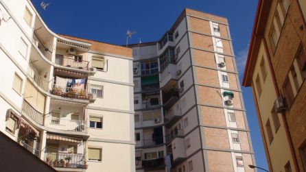 Piso afectado por el incendio ocurrido en la madrugada del 10 de enero Piso afectado por el incendio ocurrido en la madrugada del 10 de enero