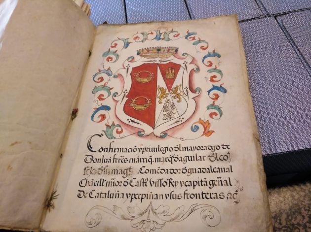 Uno de los documentos dela rchivo Uno de los documentos dela rchivo