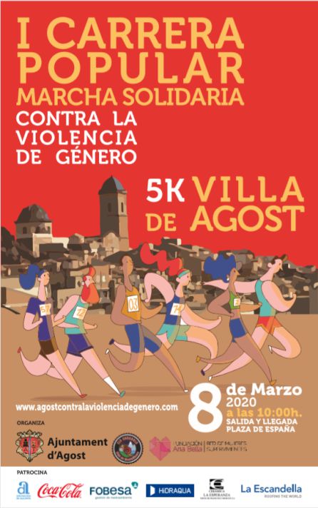 Agost corre contra la violencia de género Agost corre contra la violencia de género