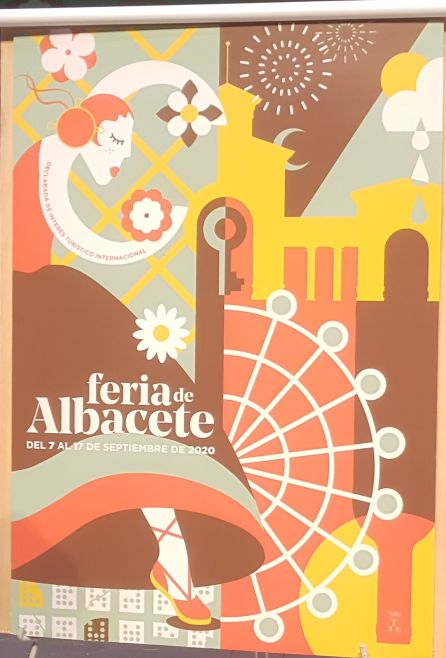 'Flores a nuestra feria', cartel del 2020 'Flores a nuestra feria', cartel del 2020