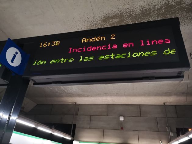 Metro recupera la normalidad entre Ciudad Expo y Pablo de Olavide Metro recupera la normalidad entre Ciudad Expo y Pablo de Olavide
