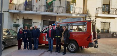 Pozo Alcón ya dispone de vehiculo auxiliar para las emergencias de incendios Pozo Alcón ya dispone de vehiculo auxiliar para las emergencias de incendios