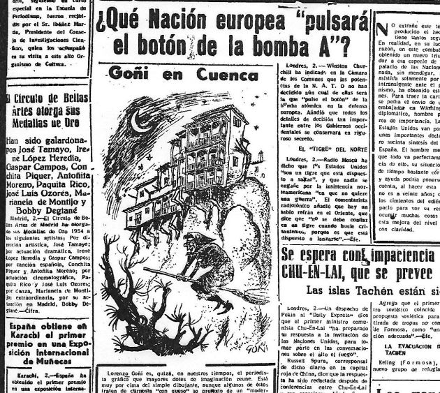 Goñi en Cuenca, Ofensiva, 1956. Goñi en Cuenca, Ofensiva, 1956.