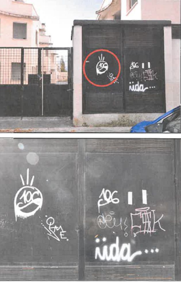 La causa del grafitero que pintó en más de 100 edificios, archivada La causa del grafitero que pintó en más de 100 edificios, archivada