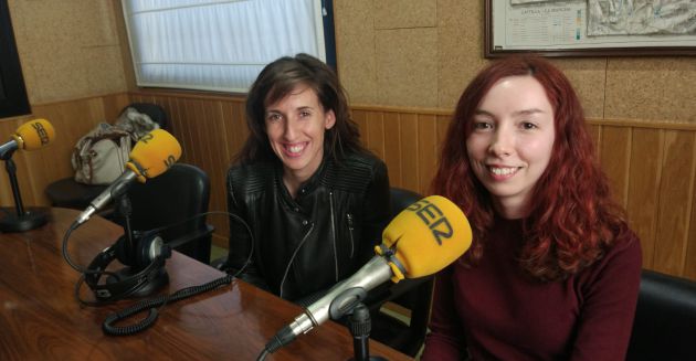 Beatriz Hernández y Alba Jiménez en el estudio de SER Cuenca. Beatriz Hernández y Alba Jiménez en el estudio de SER Cuenca.