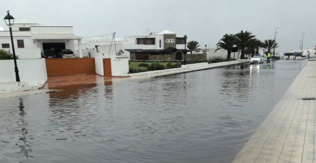 Inundaciones por lluvia en Lanzarote. Inundaciones por lluvia en Lanzarote.