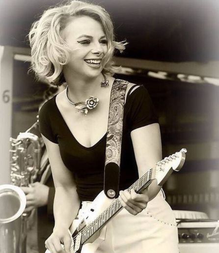 Samantha Fish es una de las mas jóvenes participantes del festival Samantha Fish es una de las mas jóvenes participantes del festival