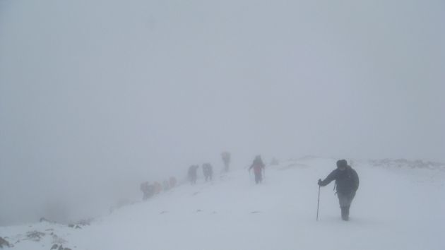 Subida al pico Gor, en la Sierra de Baza, con el club Llega como puedas Subida al pico Gor, en la Sierra de Baza, con el club Llega como puedas