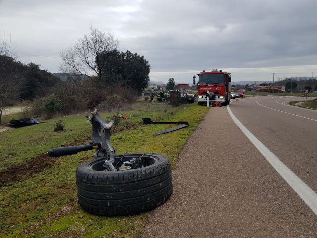 El conductor ha sido trasladado a Talavera El conductor ha sido trasladado a Talavera