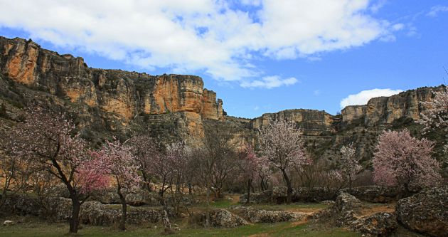 Paraje de la Hoz del río Trabaque, en Albalate de las Nogueras (Cuenca). Paraje de la Hoz del río Trabaque, en Albalate de las Nogueras (Cuenca).