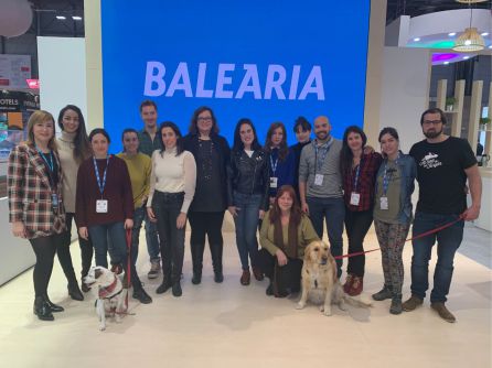 Baleària presenta en Fitur los nuevos camarotes ‘pet friendly’. Baleària presenta en Fitur los nuevos camarotes ‘pet friendly’.