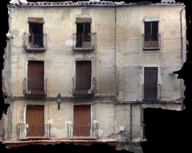 Fachada antes de ser restaurada Fachada antes de ser restaurada