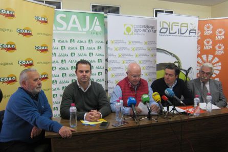 Rueda de prensa de las organizaciones agrarias Rueda de prensa de las organizaciones agrarias