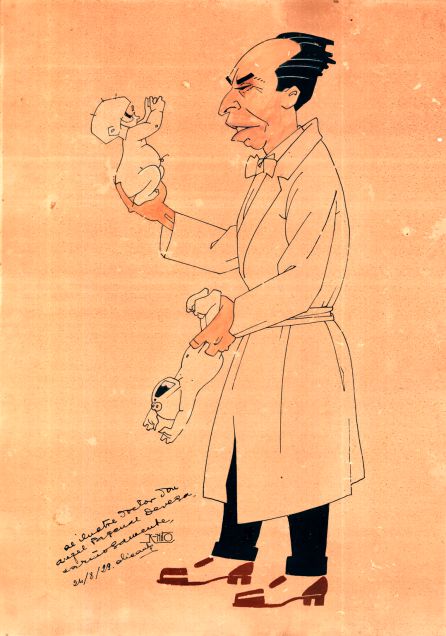 Caricatura de Kaito 1923 Caricatura de Kaito 1923