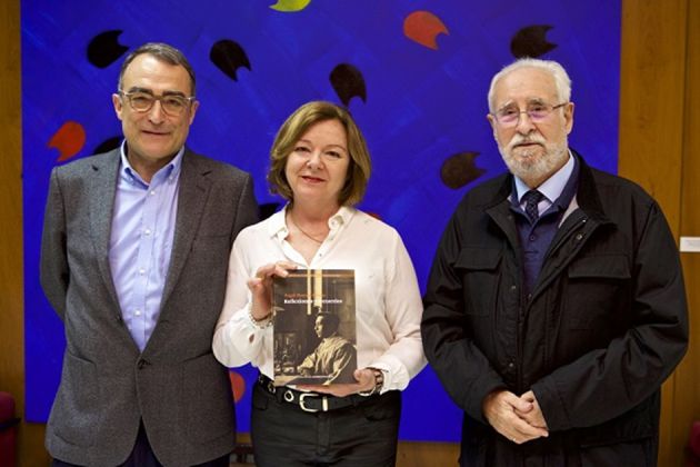 Editores del libro 'Angel Pascual Devesa. Reflexiones y recuerdos': Josep Bernabeu, Mercedes Pascual y Francisco Moreno Editores del libro 'Angel Pascual Devesa. Reflexiones y recuerdos': Josep Bernabeu, Mercedes Pascual y Francisco Moreno