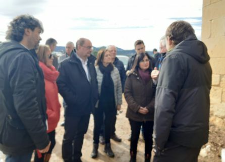 la ministra Darias visita las zonas afectadas por la borrasca Gloria la ministra Darias visita las zonas afectadas por la borrasca Gloria