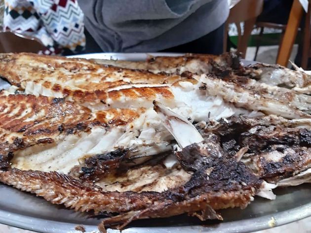 Róbalo a la plancha Róbalo a la plancha