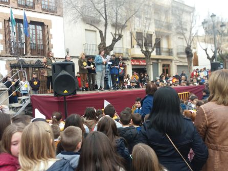 Momento de la presentación del acto Momento de la presentación del acto