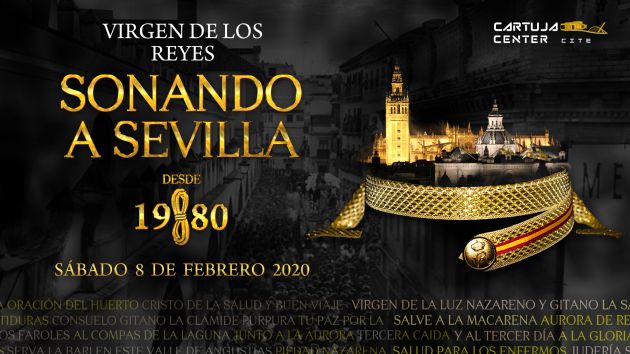 Cartel del concierto de Virgen de los Reyes este sábado en Cartuja Center Cartel del concierto de Virgen de los Reyes este sábado en Cartuja Center