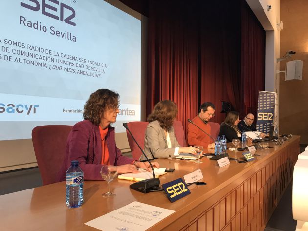 Mesa redonda "Tratamiento informativo actual de la política andaluza" Mesa redonda "Tratamiento informativo actual de la política andaluza"