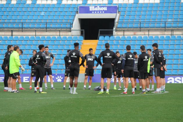 Entrenamiento del Hércules en el Rico Pérez Entrenamiento del Hércules en el Rico Pérez