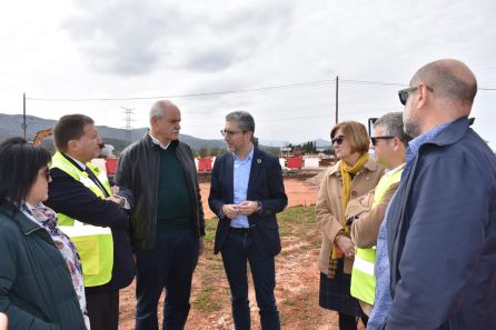 Visita a las obras de la CV-734 entre Gata y Xàbia. Visita a las obras de la CV-734 entre Gata y Xàbia.