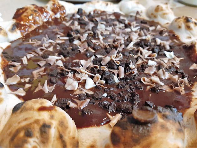 Pizza de Nutella Pizza de Nutella