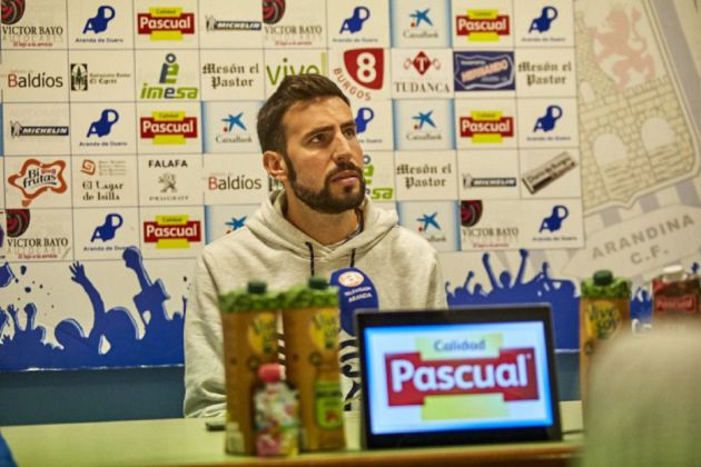 Álex Izquierdo, en rueda de prensa Álex Izquierdo, en rueda de prensa