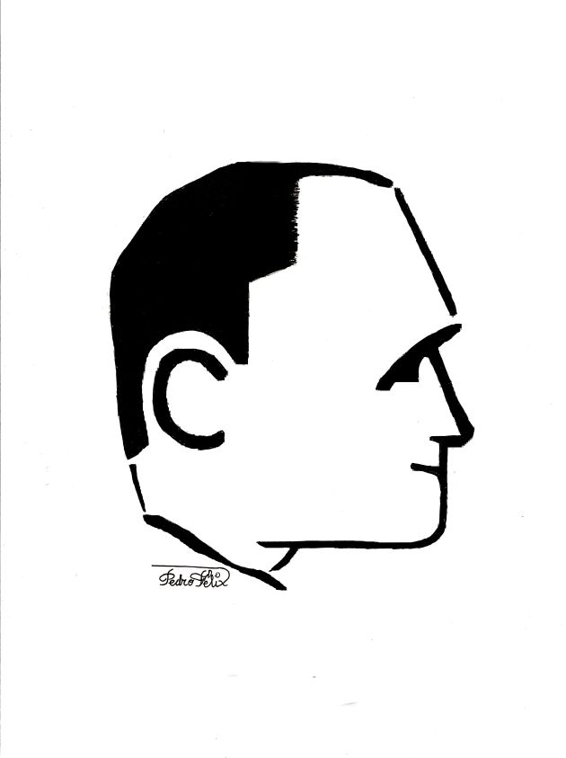 Caricatura de Antonio Adeliño Caricatura de Antonio Adeliño