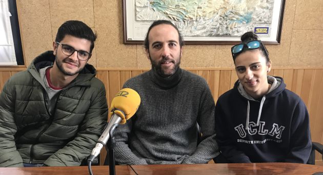 Luis Hernández, Fermín Cañizares y Andrea Soriano en el estudio de SER Cuenca. Luis Hernández, Fermín Cañizares y Andrea Soriano en el estudio de SER Cuenca.