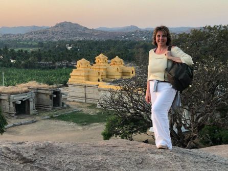 Zulema Bagur en la Índia Zulema Bagur en la Índia