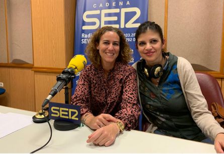 Mar Pareja, responsable de Marketing y Comunicacion y Susana Montero, directora de Acciones Medioambientales del Acuario de Sevilla Mar Pareja, responsable de Marketing y Comunicacion y Susana Montero, directora de Acciones Medioambientales del Acuario de Sevilla