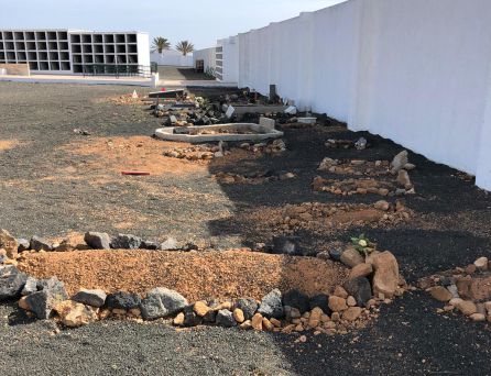 Zona musulmana del cementerio de Teguise Zona musulmana del cementerio de Teguise