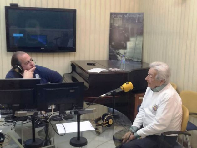 Alfonso Rodríguez, durante su entrevista en Radio Jerez Alfonso Rodríguez, durante su entrevista en Radio Jerez