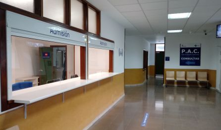 La sala de espera del nuevo PAC pasa de 30 a 60 metros cuadrados La sala de espera del nuevo PAC pasa de 30 a 60 metros cuadrados