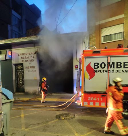 Local donde se ha producio el incendio Local donde se ha producio el incendio